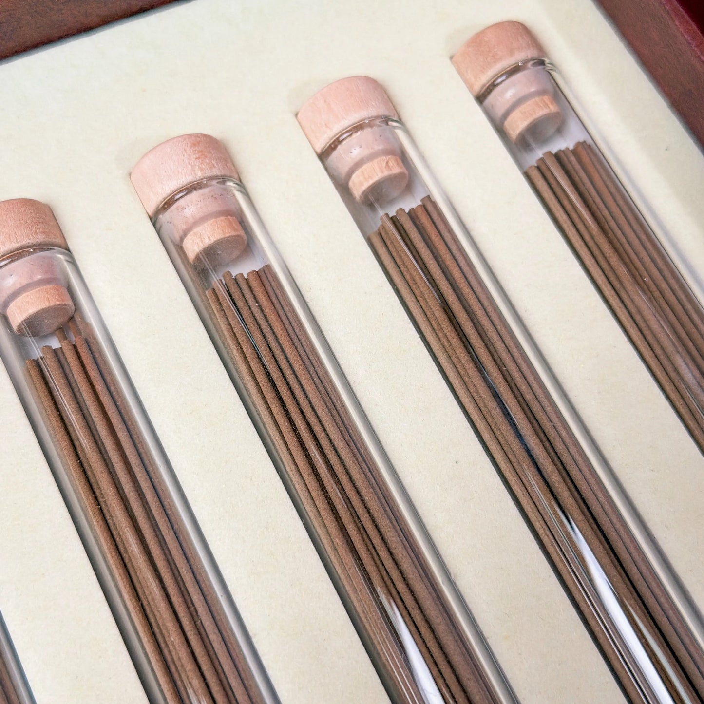 detail of Vietnam agarwood incense sticks