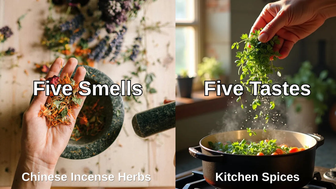 Chinese Incense Herbs vs. Kitchen Spices: What's the Difference?