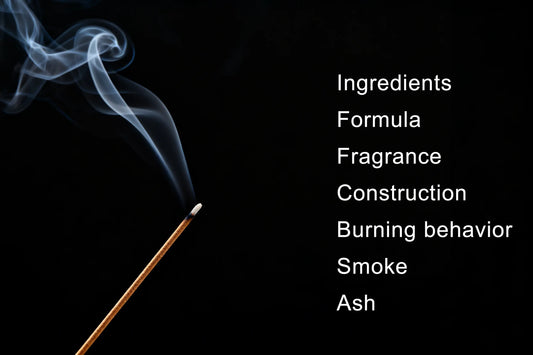 How to Choose High-Quality Incense Sticks: Materials, Ash & Burning