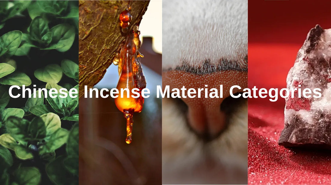 What Goes Into a Chinese Incense Stick: The Four Material Families