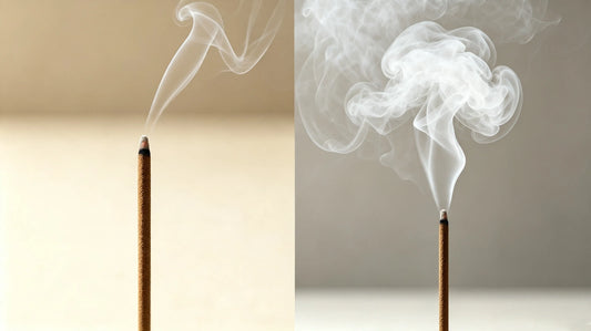 Low Smoke Incense VS Overwhelming Smoke Incense