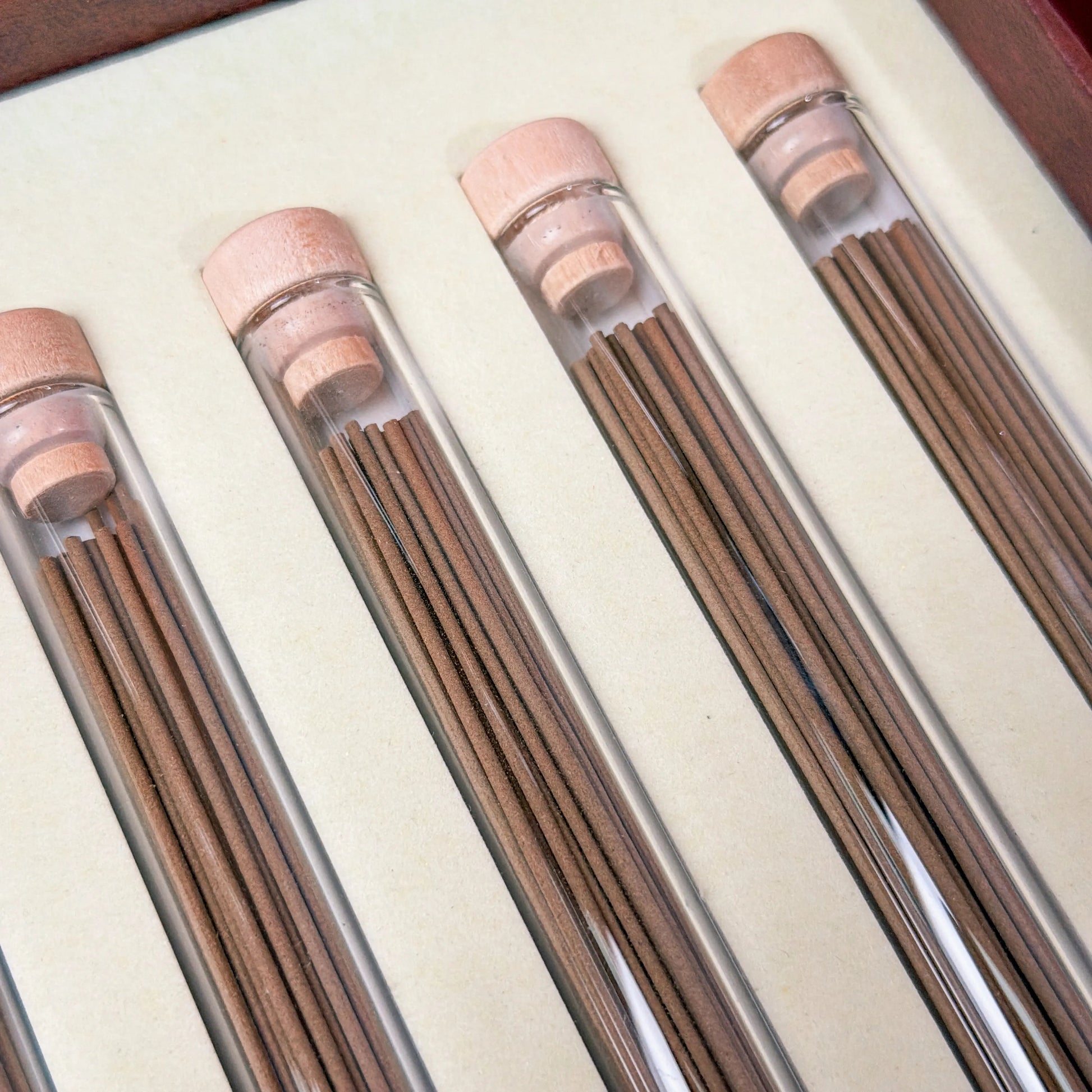 detail of Vietnam agarwood incense sticks