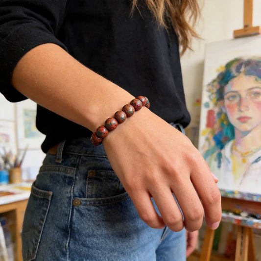 blended incense bracelet for creative drawing