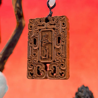 Wearable Aroma Pendant Incense Amulet for Peace and Longevity