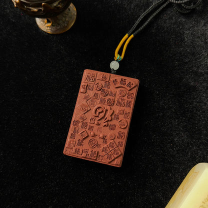 Wearable Aroma Pendant Incense Amulet for Hundred Blessings