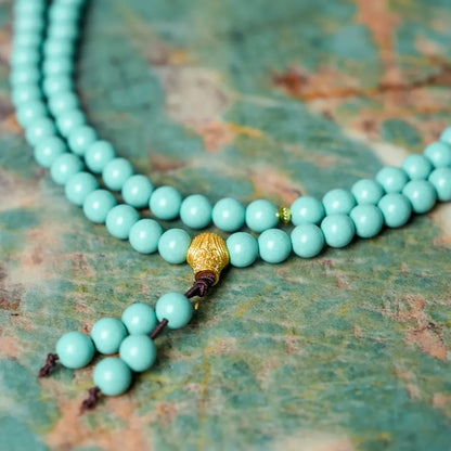 bracelet wrapped in quiet good fortune