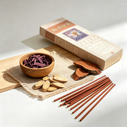 natural agarwood sandalwood incense sticks for good energy