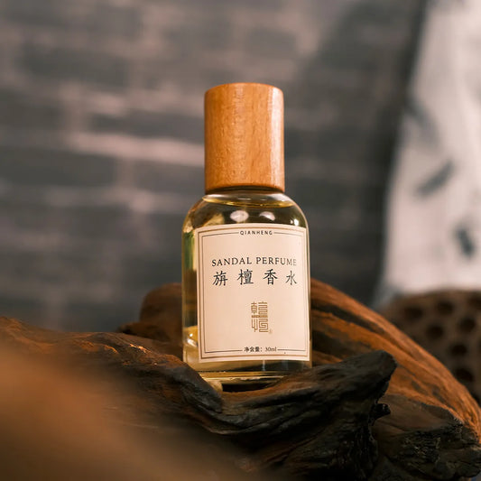 sandalwood perfume calms your mind