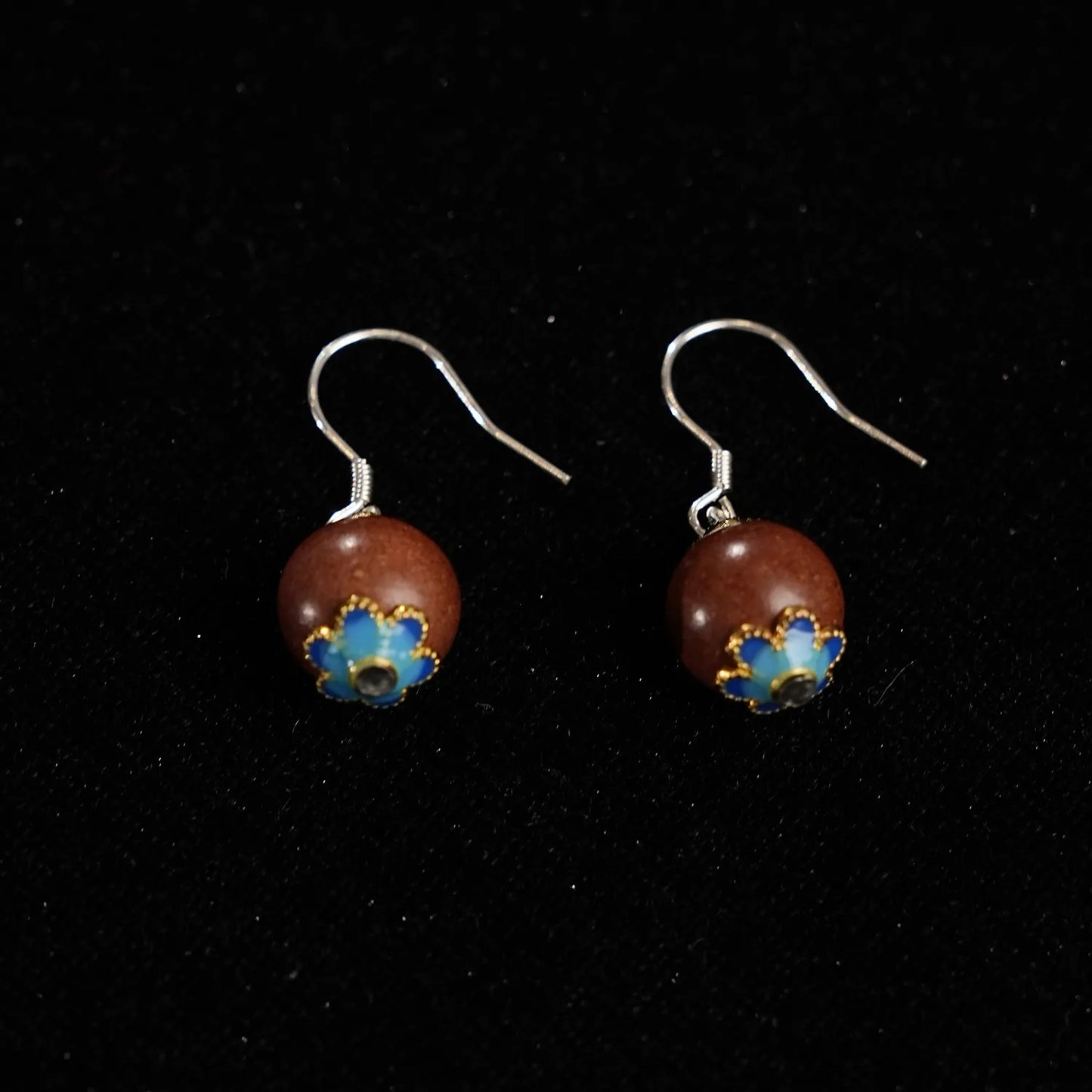 scented earrings made by incense