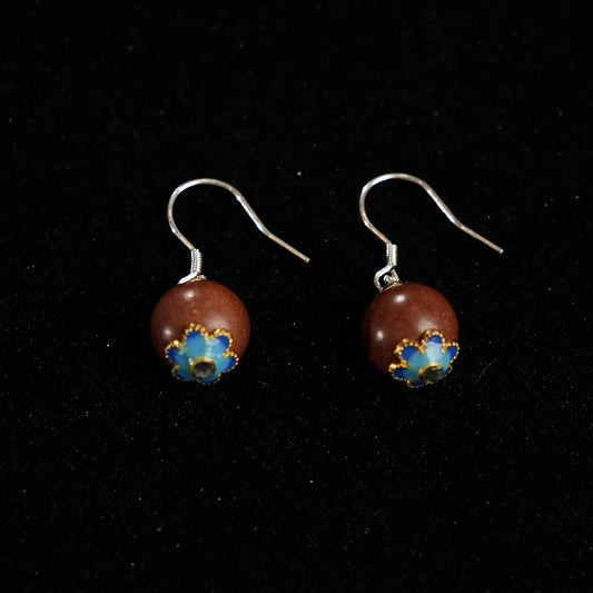 scented earrings made by incense
