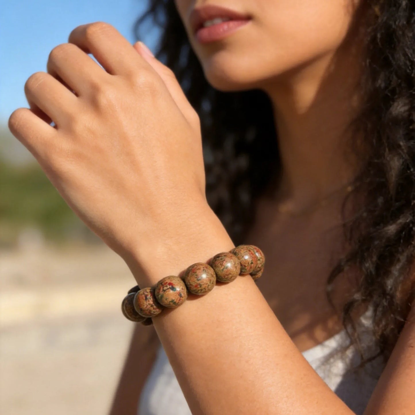 spiritual bracelet aromatherapy bead for good energy and protection