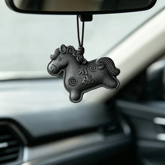 blended incense aroma talisman hanging in the car