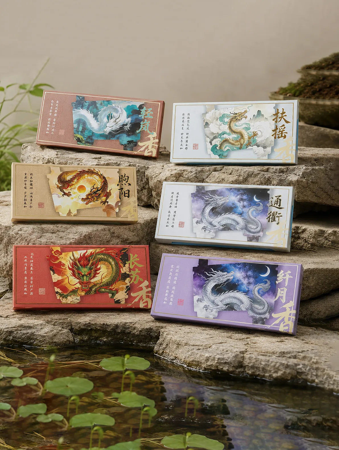 dragon stream series incense sticks