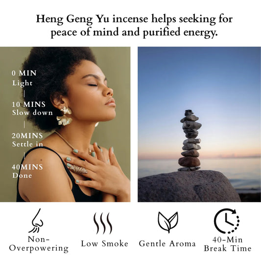 heng gong yu incense sticks for inner peace and balance