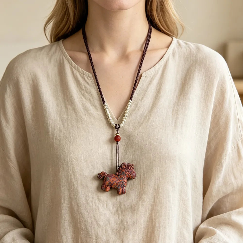 blended incense aromatherapy talisman acts as pendant necklace