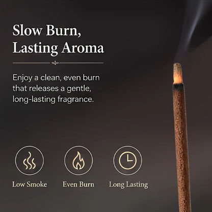 low smoke and clean burn incense stick