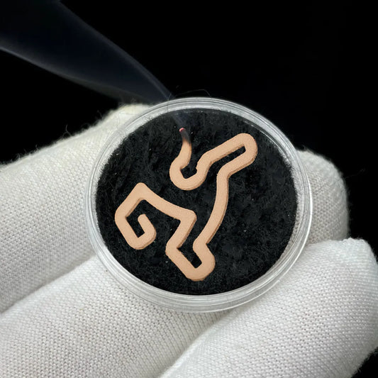 natural binder-free horse-shaped incense coils