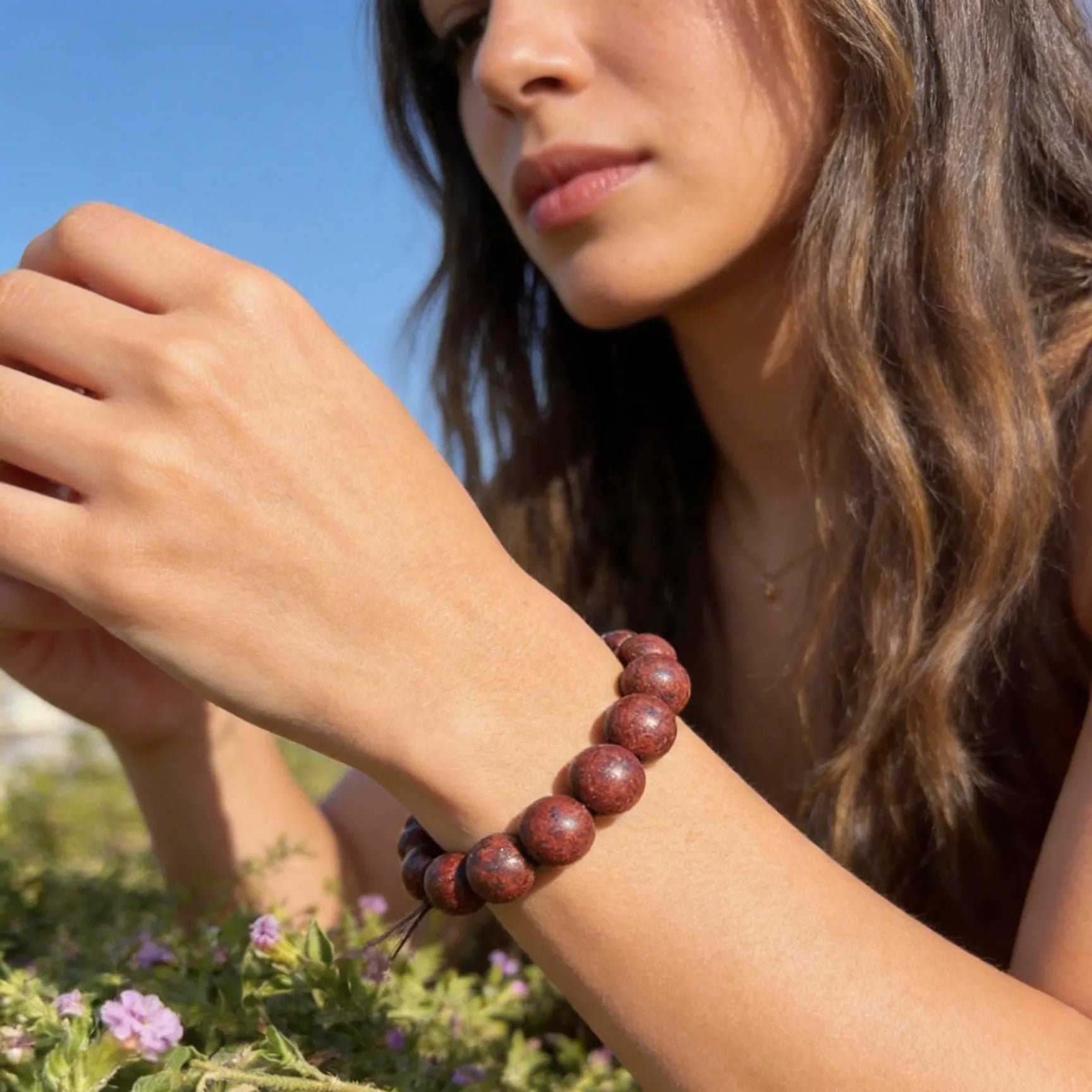 spiritual bracelet aromatherapy bead for good energy and protection