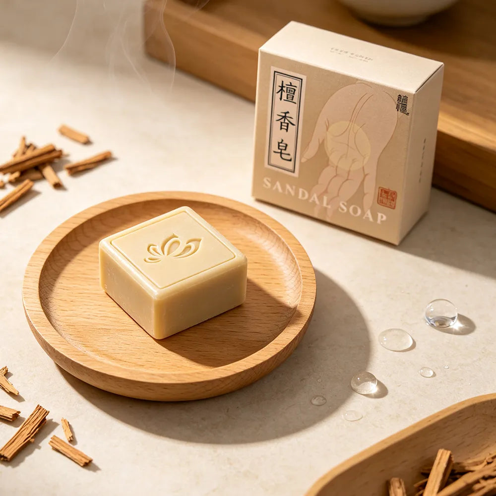 natural ingredients of sandalwood soap