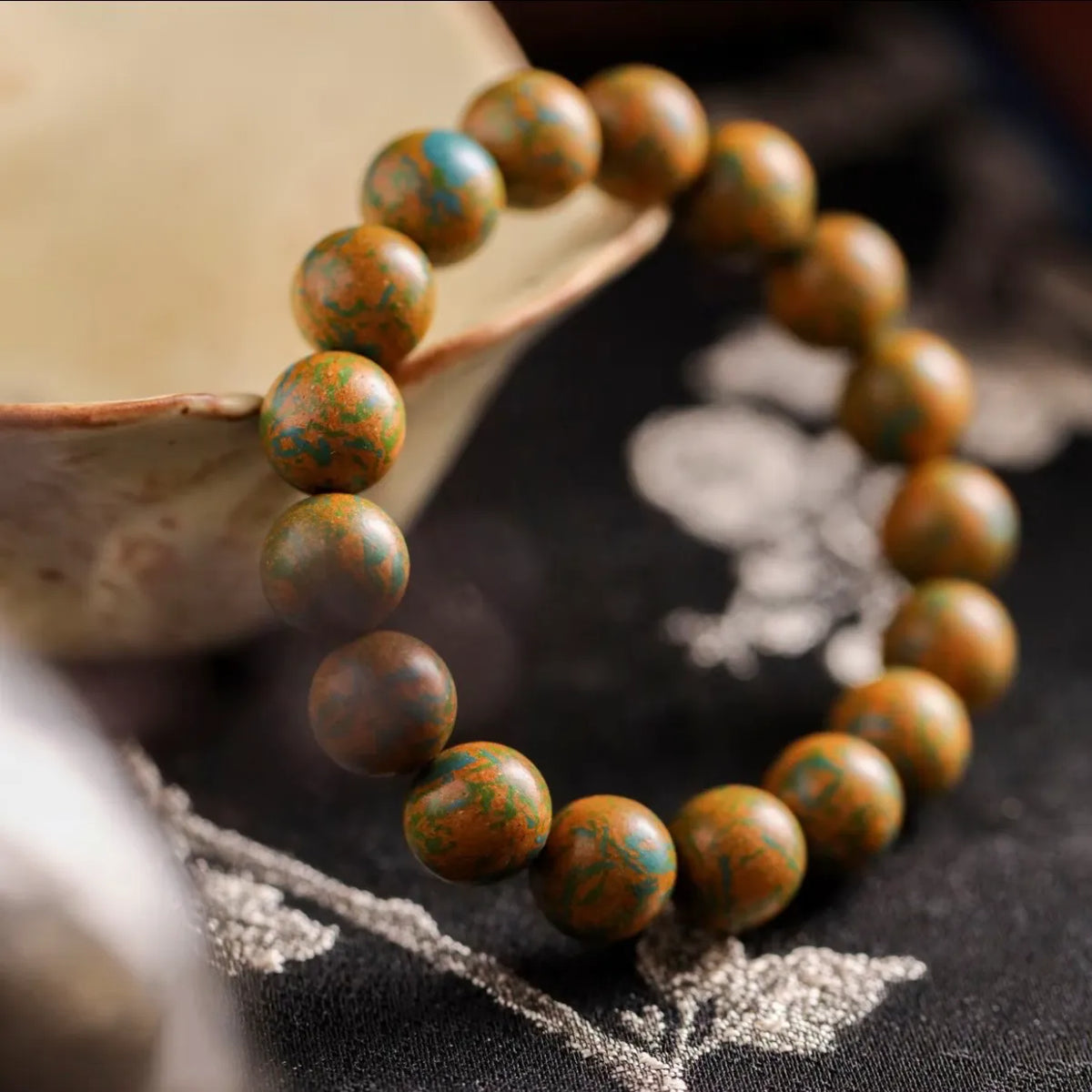 Incense Beads Bracelet | Cleansing Swirl